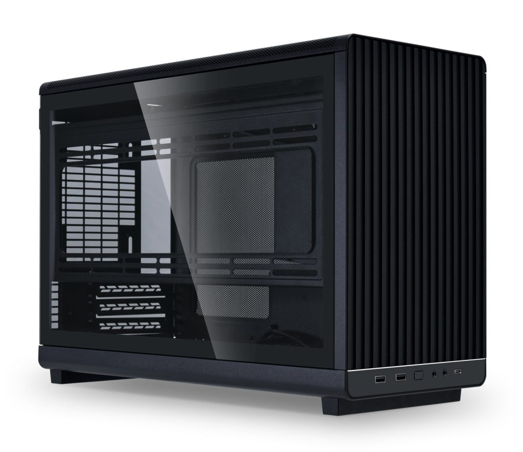 Lian Li DAN Cases A3-mATX Left Side Tempered Glass Panel - Black