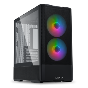 Lian Li LANCOOL 207 PC Case, Midi Tower, ATX, Tempered Glass - black : image 1