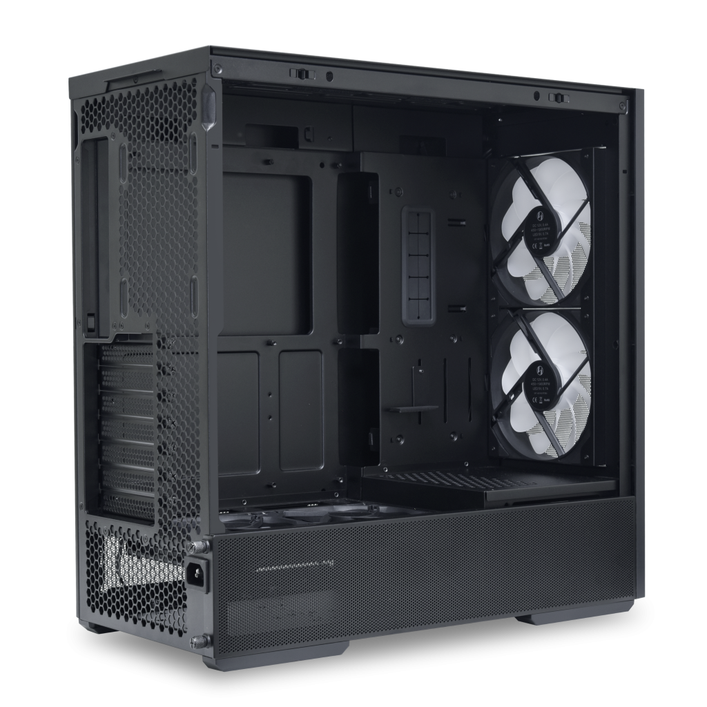 Lian Li LANCOOL 207 PC Case, Midi Tower, ATX, Tempered Glass - black : image 9