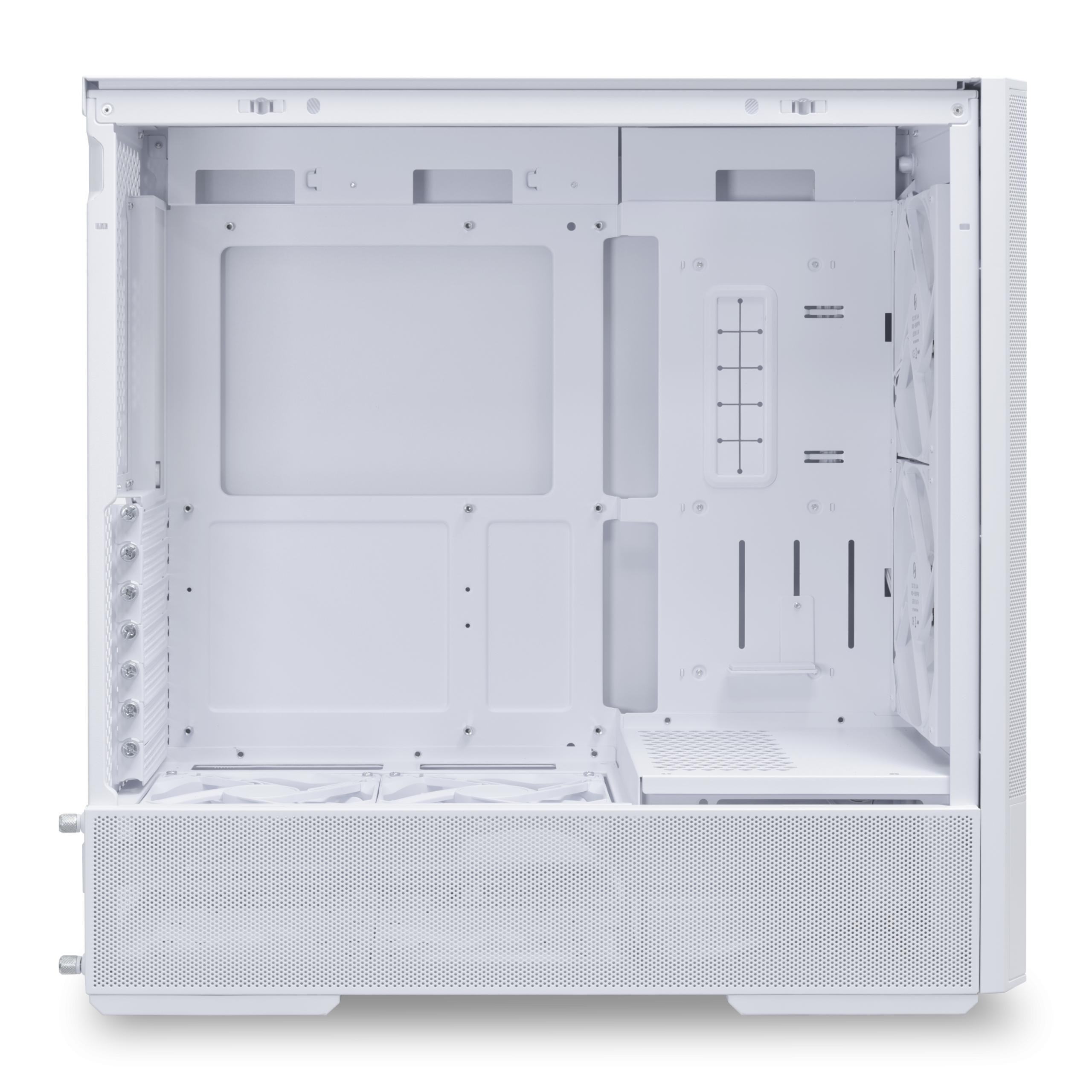 Lian Li LANCOOL 207 PC Case, Midi Tower, ATX, Tempered Glass - white