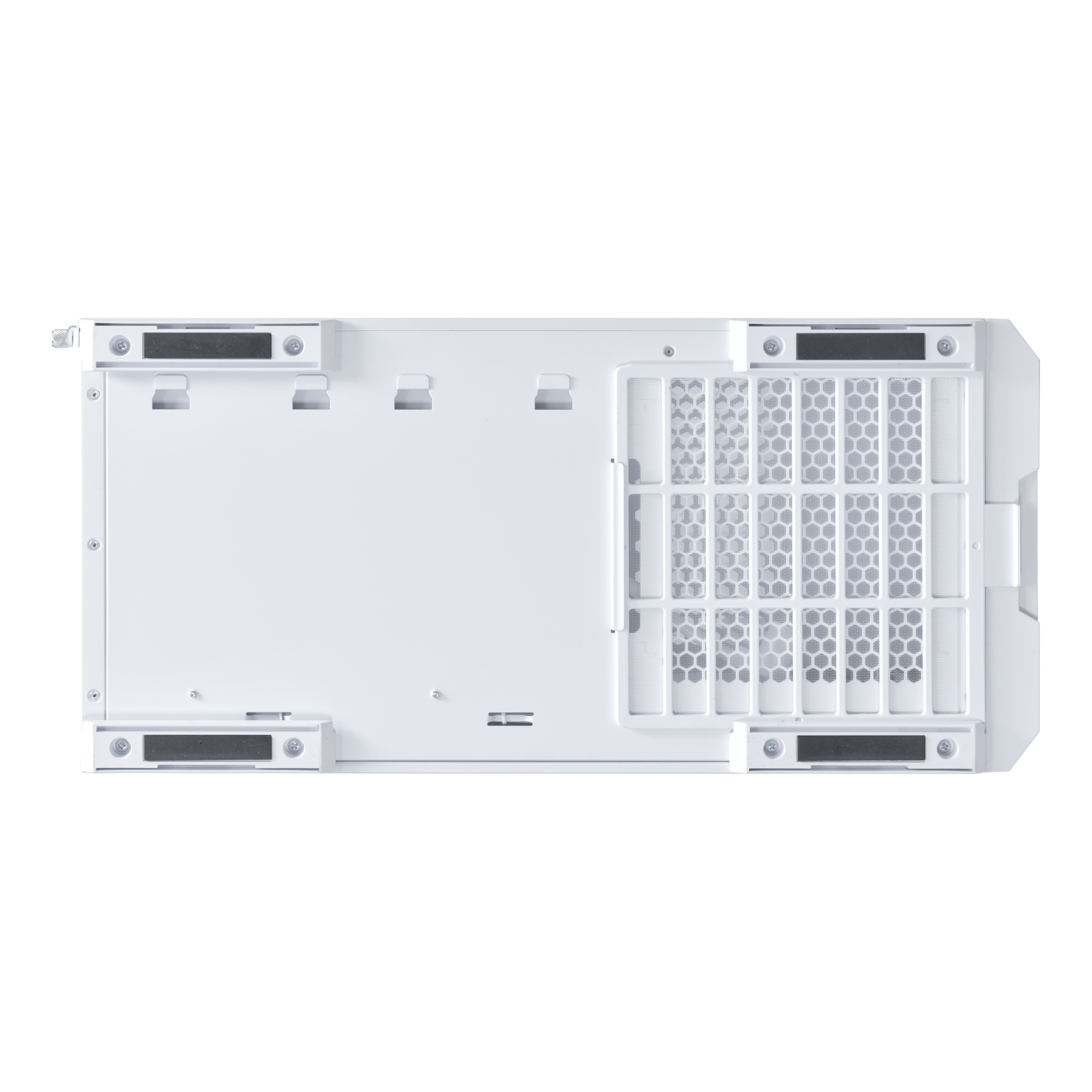 Lian Li LANCOOL 207 PC Case, Midi Tower, ATX, Tempered Glass - white