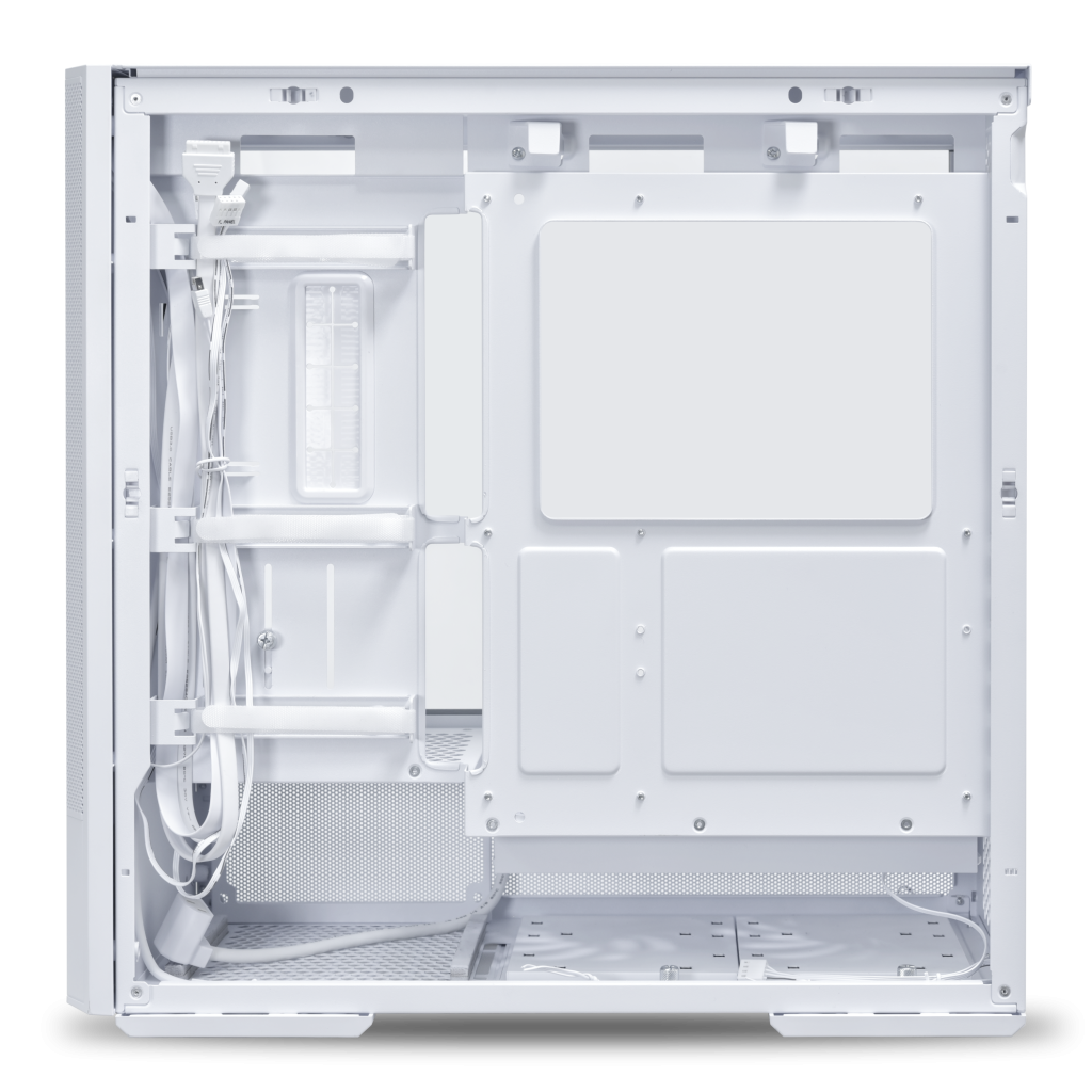 Lian Li LANCOOL 207 PC Case, Midi Tower, ATX, Tempered Glass - white