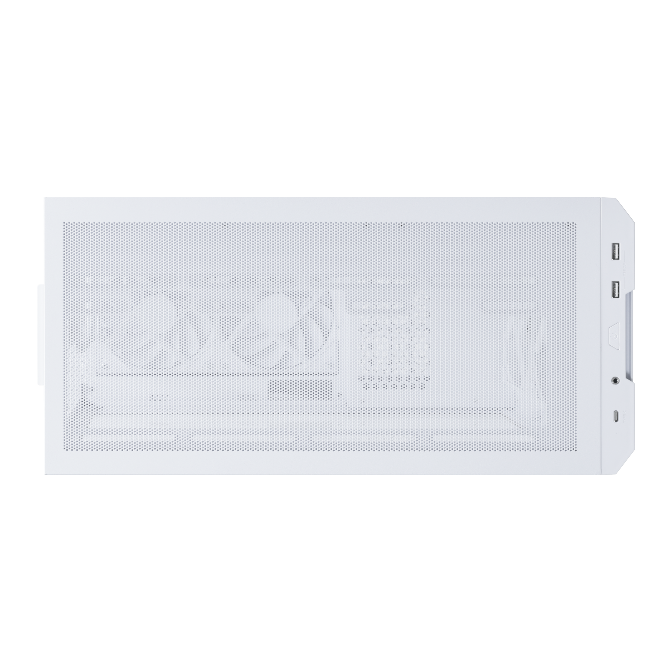 Lian Li LANCOOL 207 PC Case, Midi Tower, ATX, Tempered Glass - white