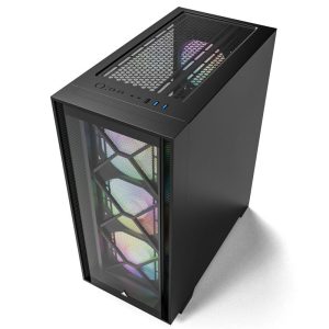 Montech AIR 1000 Premium, Midi-Tower, Tempered Glass, - black