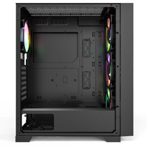 Montech AIR 1000 Premium, Midi-Tower, Tempered Glass, - black