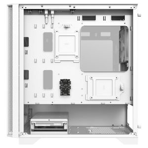 Montech AIR 100 ARGB, Micro-ATX, Tempered Glass - white