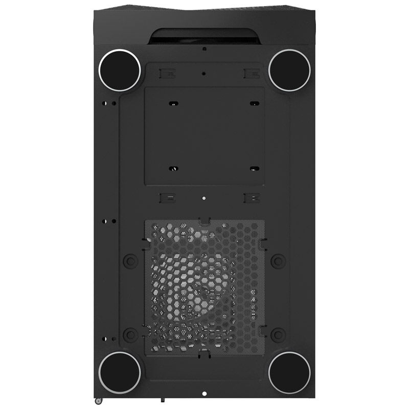 Montech X3 Mesh Midi-Tower, RGB, Tempered Glass - black