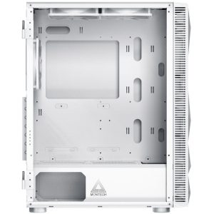 Montech X3 Mesh Midi-Tower, RGB, Tempered Glass - white