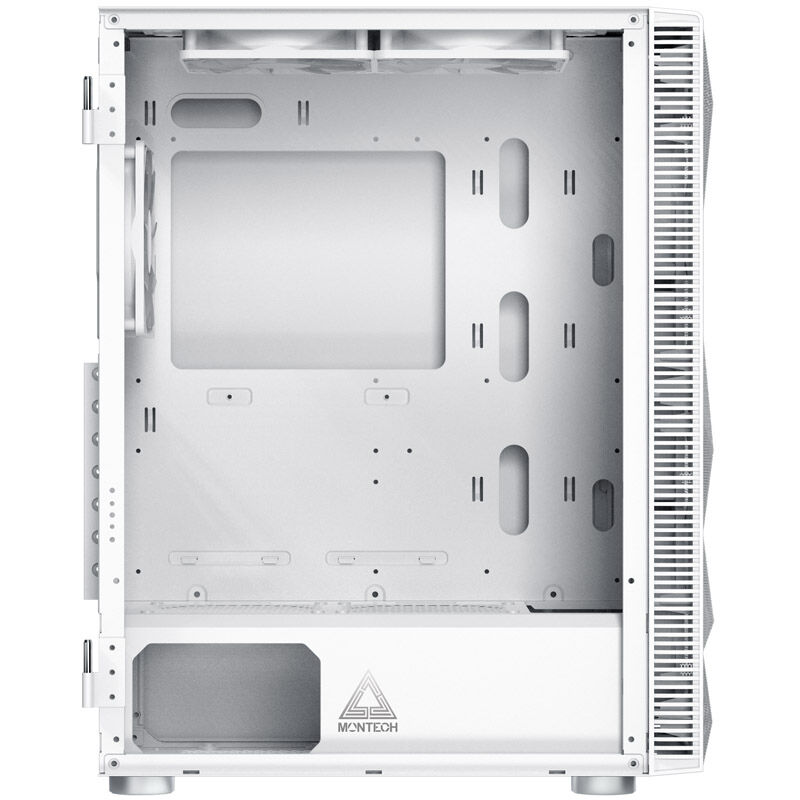Montech X3 Mesh Midi-Tower, RGB, Tempered Glass - white