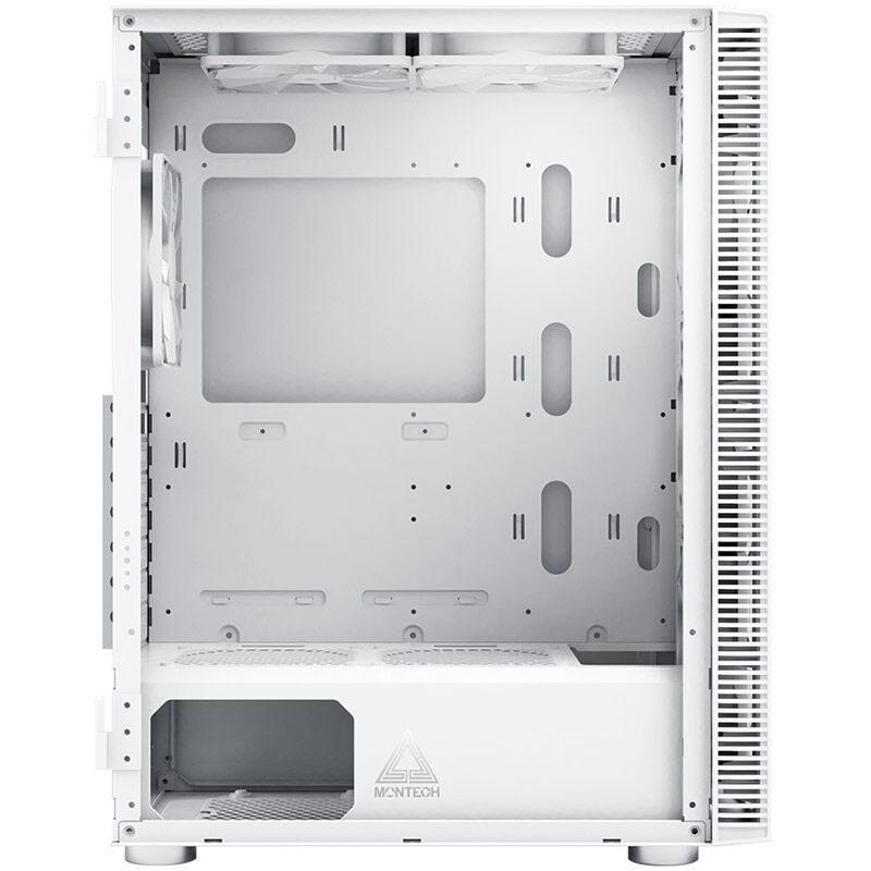 Montech X3 Glass Midi-Tower, RGB, Tempered Glass - white : image 2