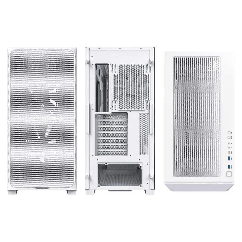 Montech AIR 903 Base Midi-Tower, Tempered Glass - White