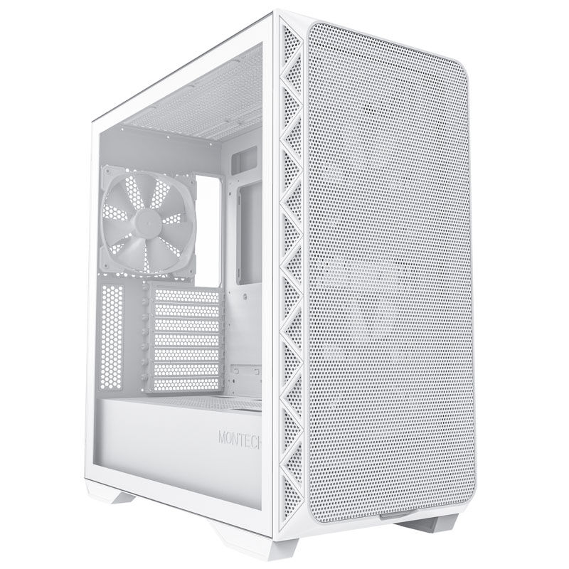 Montech AIR 903 MAX midi tower behuizing Wit | 2x USB-A | 1x USB-C | Window