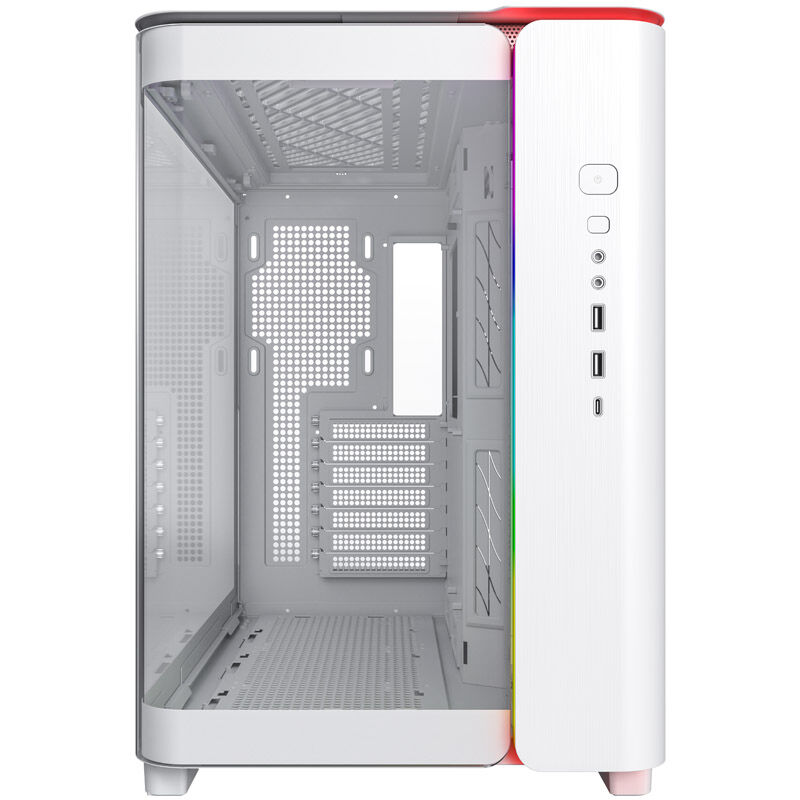 Montech KING 95 Midi-Tower, Tempered Glass, ARGB - white