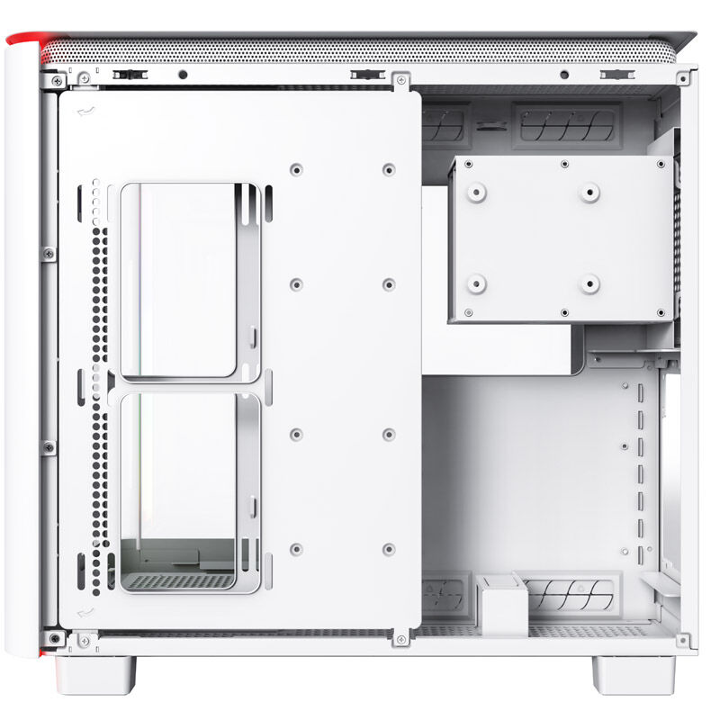Montech KING 95 Midi-Tower, Tempered Glass, ARGB - white