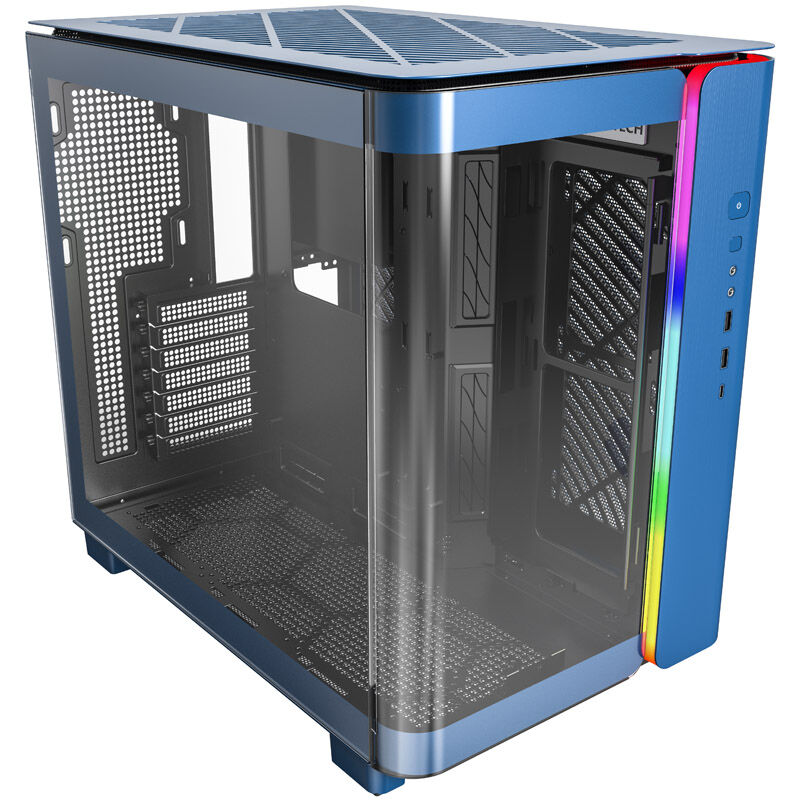 Montech KING 95 Midi-Tower, Tempered Glass, ARGB - Berlin Blue