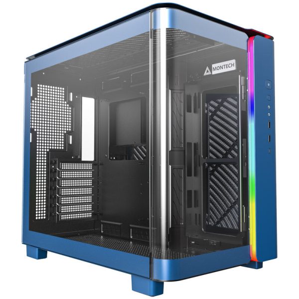 Montech KING 95 Midi-Tower, Tempered Glass, ARGB – Berlin Blue