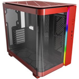Montech KING 95 Midi-Tower, Tempered Glass, ARGB - red