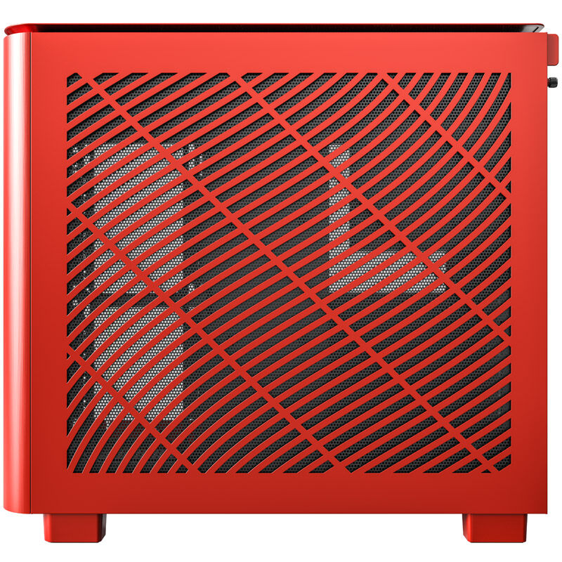 Montech KING 95 Midi-Tower, Tempered Glass, ARGB - red