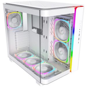 Montech KING 95 PRO Midi-Tower, Tempered Glass, ARGB - white