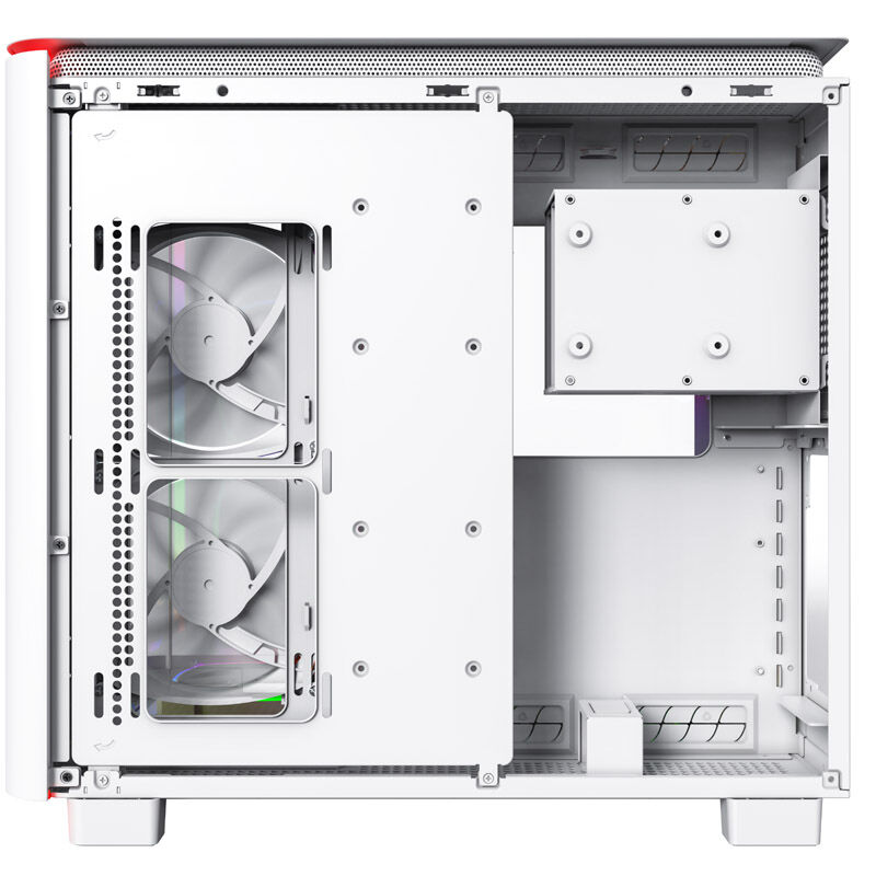 Montech KING 95 PRO Midi-Tower, Tempered Glass, ARGB - white