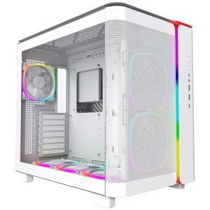 Montech KING 95 PRO Midi-Tower, Tempered Glass, ARGB - white