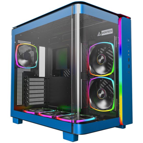 Montech KING 95 PRO Midi-Tower, Tempered Glass, ARGB – Berlin Blue