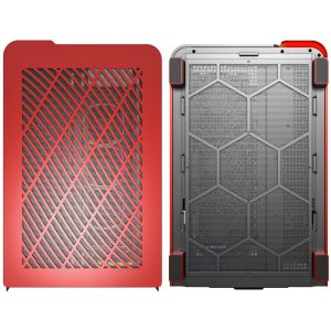 Montech KING 95 PRO Midi-Tower, Tempered Glass, ARGB - red