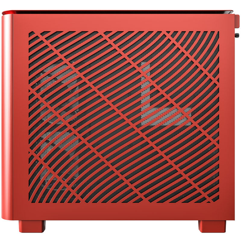 Montech KING 95 PRO Midi-Tower, Tempered Glass, ARGB - red