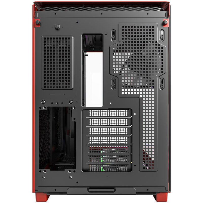 Montech KING 95 PRO Midi-Tower, Tempered Glass, ARGB - red