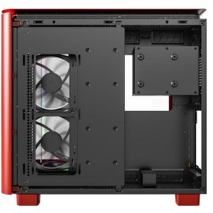 Montech KING 95 PRO Midi-Tower, Tempered Glass, ARGB - red