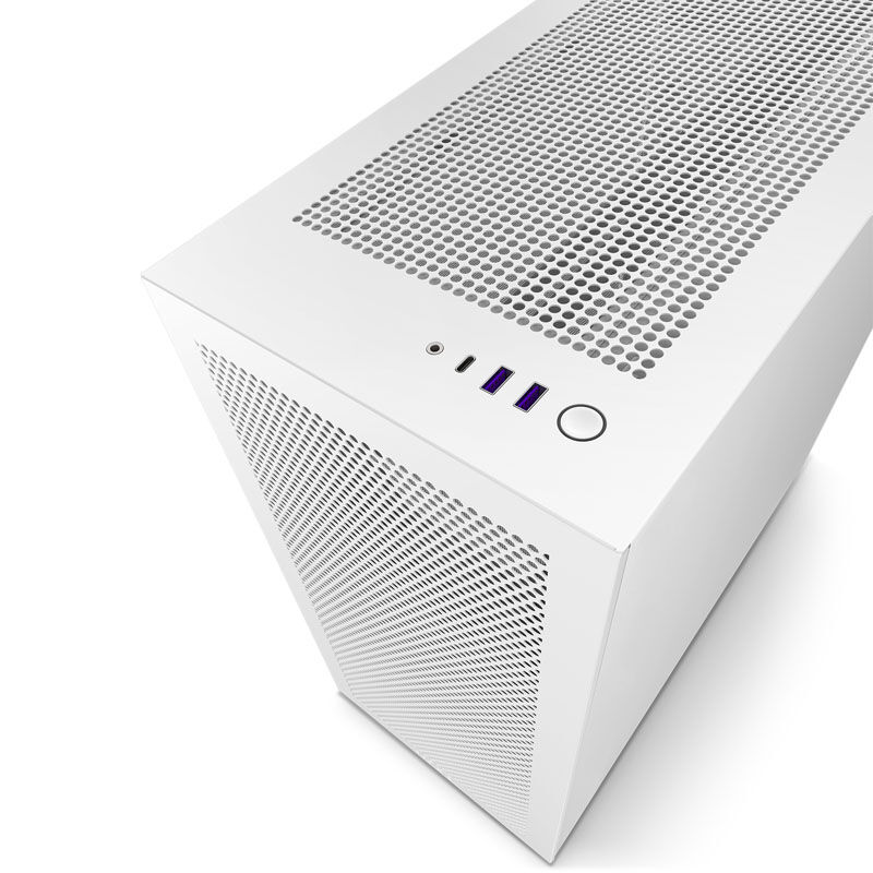 NZXT H7 Flow White Mid Tower Case