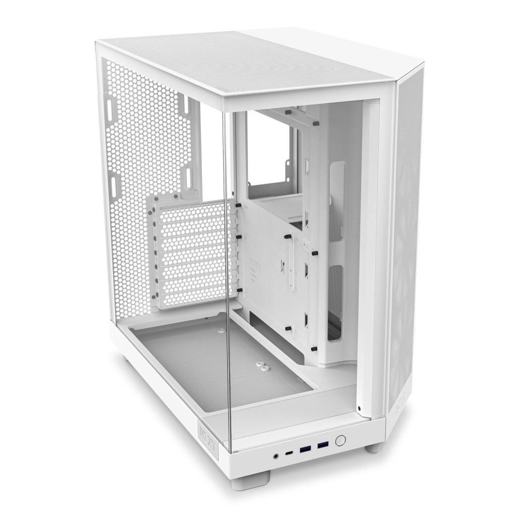 NZXT H6 Flow Midi Tower - White : image 4