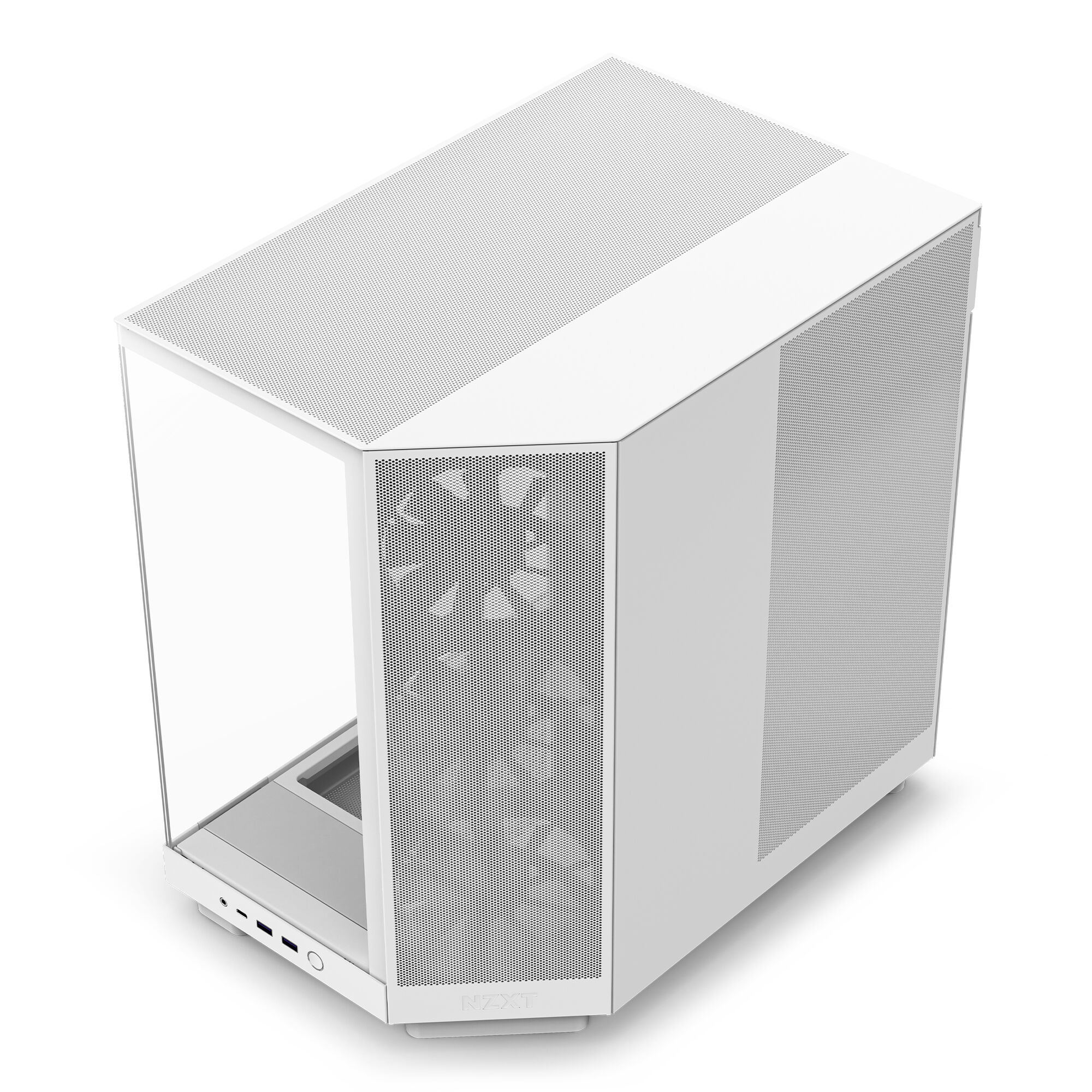NZXT H6 Flow Midi Tower - White : image 7