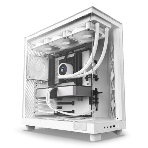 NZXT H6 Flow Midi Tower - White : image 5