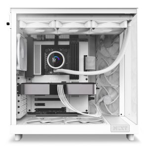 NZXT H6 Flow Midi Tower - White : image 13
