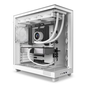 NZXT H6 Flow Midi Tower - White : image 2