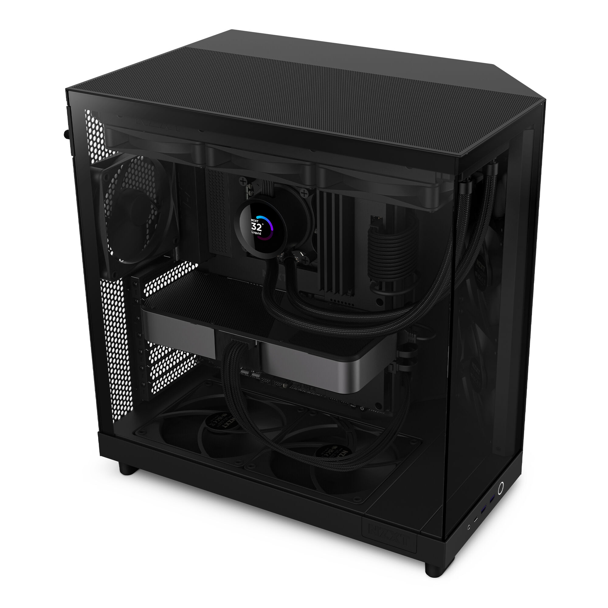 NZXT H6 Flow Midi Tower - Black : image 15