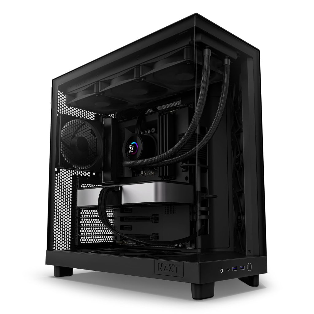 NZXT H6 Flow Midi Tower - Black : image 5