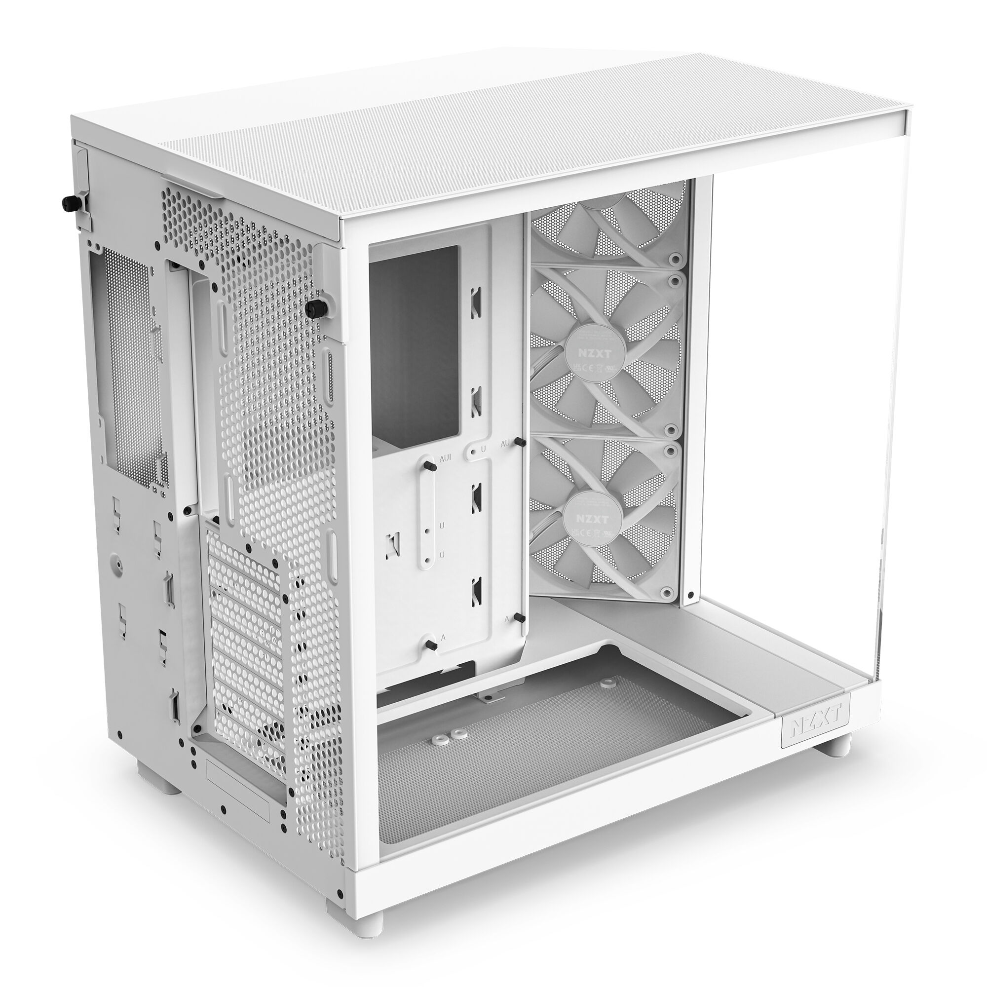 NZXT H6 Flow RGB Midi Tower - White