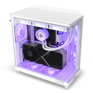 NZXT H6 Flow RGB Midi Tower - White