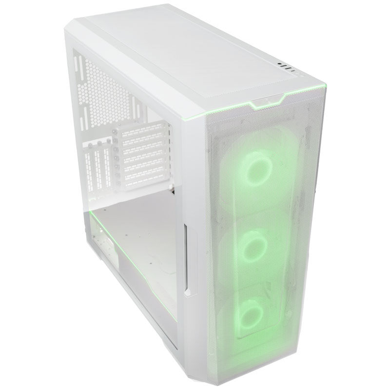 PHANTEKS Eclipse G500A D-RGB midi tower, tempered glass - matt white