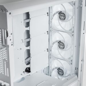 PHANTEKS Eclipse G500A D-RGB midi tower, tempered glass - matt white