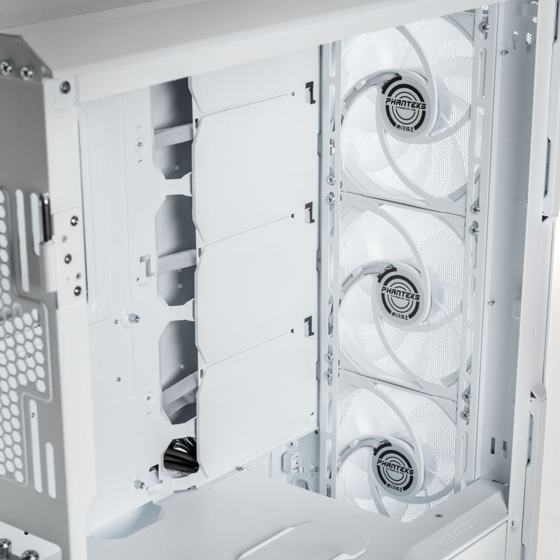 PHANTEKS Eclipse G500A D-RGB midi tower, tempered glass - matt white