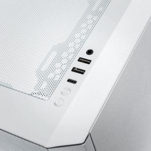 PHANTEKS Eclipse G500A D-RGB midi tower, tempered glass - matt white