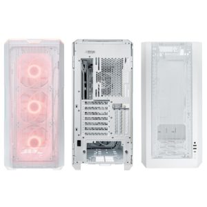 PHANTEKS Eclipse G500A D-RGB midi tower, tempered glass - matt white