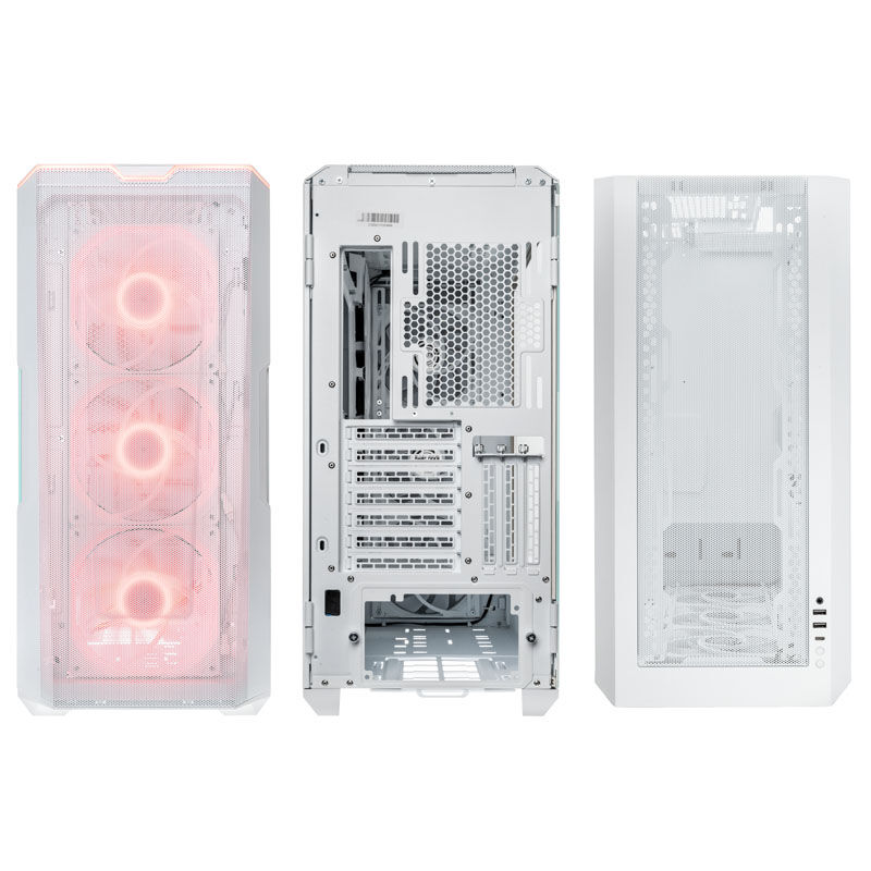 PHANTEKS Eclipse G500A D-RGB midi tower, tempered glass - matt white