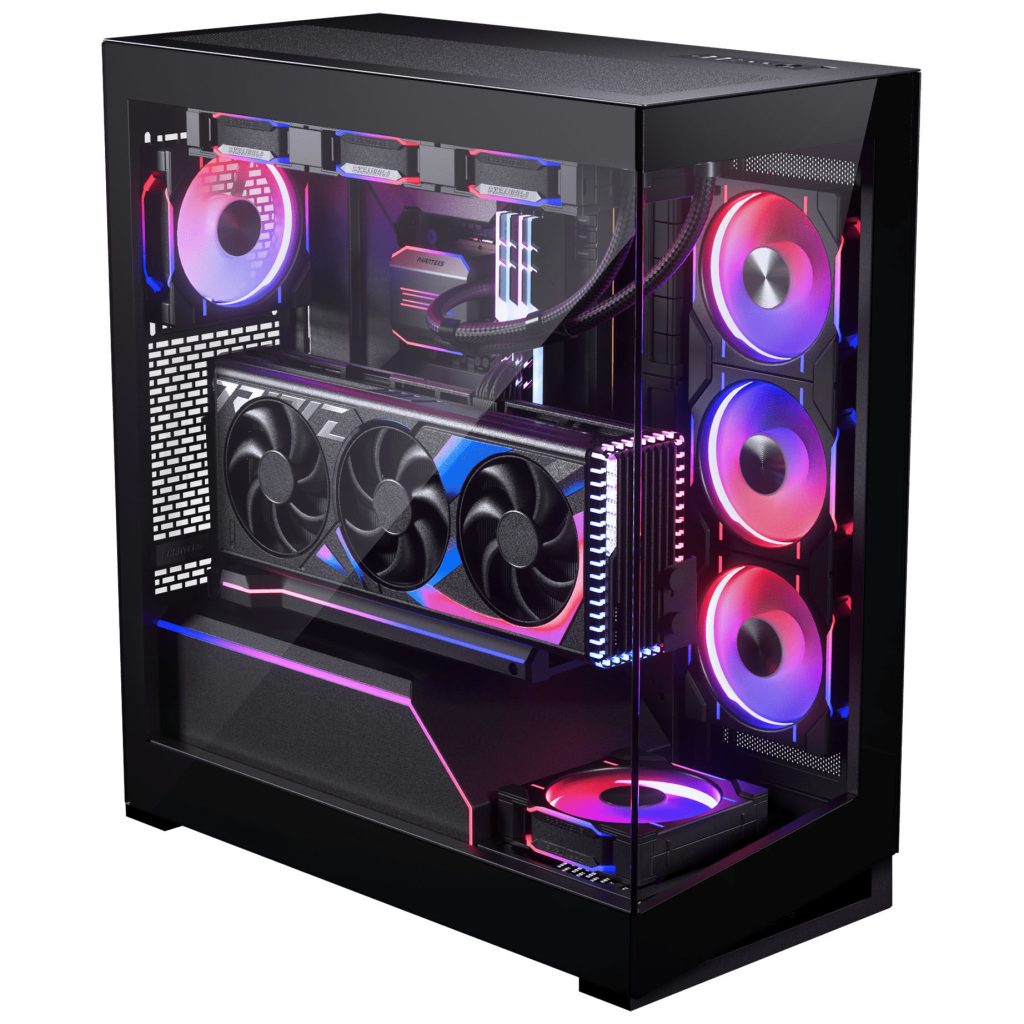 Phanteks NV5 MK2 Midi-Tower, E-ATX case, Tempered Glass, DRGB - black