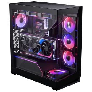 Phanteks NV5 MK2 Midi-Tower, E-ATX case, Tempered Glass, DRGB - black