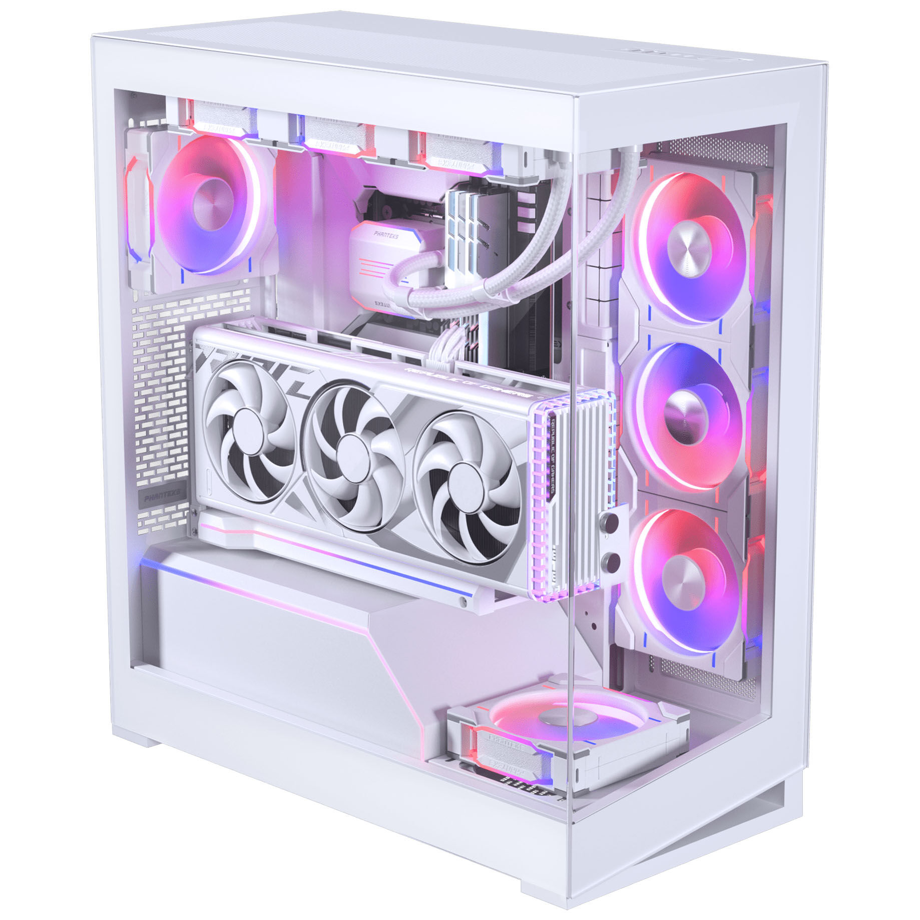 Phanteks NV5 MK2 Midi-Tower, E-ATX case, Tempered Glass, DRGB - white : image 8