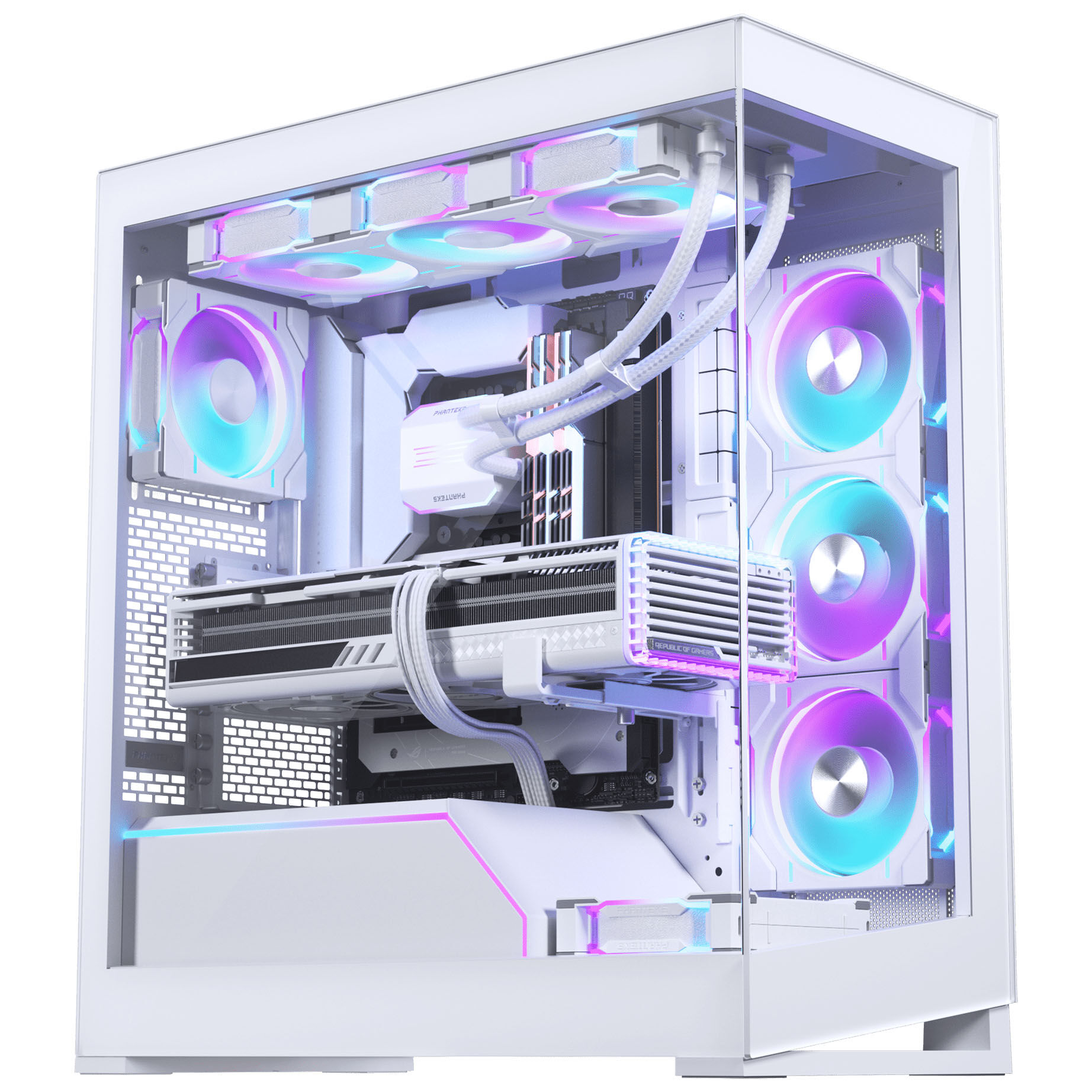 Phanteks NV5 MK2 Midi-Tower, E-ATX case, Tempered Glass, DRGB - white : image 9